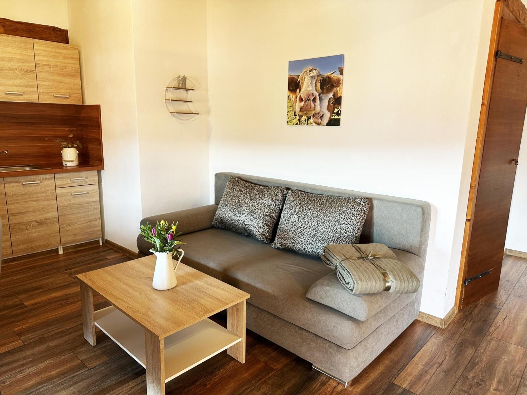Ferienwohnung Farma Nahlov Frymburk nad Vltavou Exterior foto